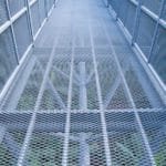 steel grating walkway